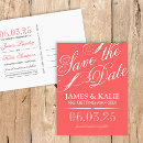 Search for grey coral save the dates Modern