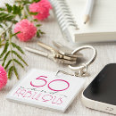Search for 50th square key rings Fifty and fabulous