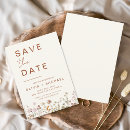 Search for boho save the dates Terracotta