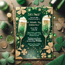 Search for elegant st patricks day invitations Shamrocks