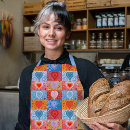 Search for heart pattern aprons Unique