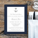 Search for coastal rehearsal dinner invitations Navy