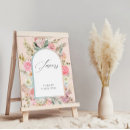 Search for baby shower favor signs Baby in bloom
