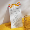 Search for fall wedding programmes Watercolor