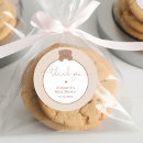 Search for brown teddy bear round stickers Gender neutral