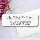 Search for script name return address labels Chic