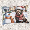 Search for labrador dog christmas decor Chocolate lab