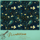 Search for navy blue and gold tissue paper Botanical