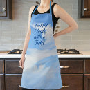 Search for cloudy aprons Blue