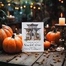 Search for halloween moving announcement cards Haunted house