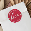 Search for happy valentines day envelope seals Elegant