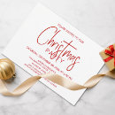 Search for minimalist christmas invitations Modern