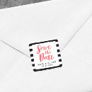 Search for black save the date stickers Red