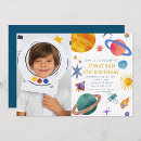 Search for planet birthday invitations Modern space party