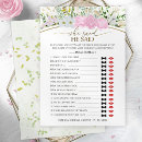 Search for rose gold bridal shower games He said she said