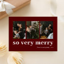 Search for so very merry cards Red