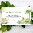 Search for dinosaur diaper raffle tickets Green