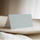 Search for leaf place cards Sage green