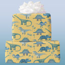 Search for triceratops wrapping paper Cretaceous