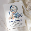 Search for under the sea 2nd birthday invitations Watercolor