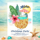 Search for pool christmas invitations Watercolor
