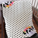 Search for panda bear blankets Black and white