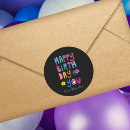 Search for happy birthday typography stickers Cute