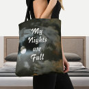 Search for moon tote bags Black