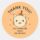 Search for orange cat stickers Thank you