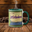 Search for artichoke mugs Vintage