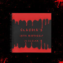 Search for halloween guest books Red