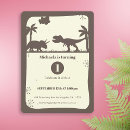 Search for dinosaur silhouettes invitations Boy