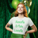 Search for irish lassie tshirts Green
