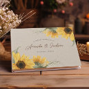 Search for sunflower guest books Elegant