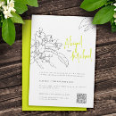 Search for lime grey invitations Modern