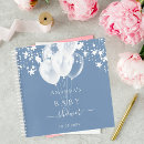 Search for dusty blue guest books Baby shower