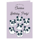 Search for panda bear birthday invitations Cute