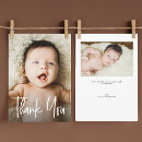 Search for baby shower thank you cards Birth stats