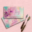 Search for abstract art business cards Paint