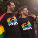 Search for love wins tshirts Lesbian