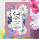 Search for daisy sweet 16 invitations Boho