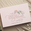 Search for baby shower games party stationery Wildflower