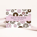 Search for donut shop business cards Bakery