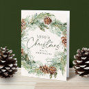 Search for pine cone christmas cards Non photo