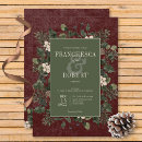 Search for vintage christmas wedding invitations Rustic