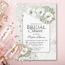 Search for white orchid bridal shower invitations Modern