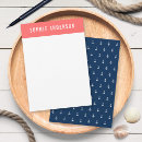 Search for anchor note cards Navy blue