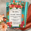 Search for weather birthday invitations Rustic