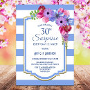 Search for dinner 30th birthday invitations Floral