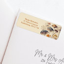 Search for mushroom return address labels Fern